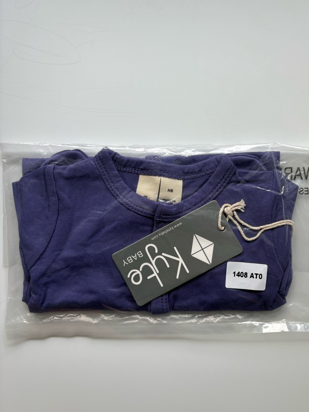Kyte Baby Newborn Snap Footie in Amethyst
